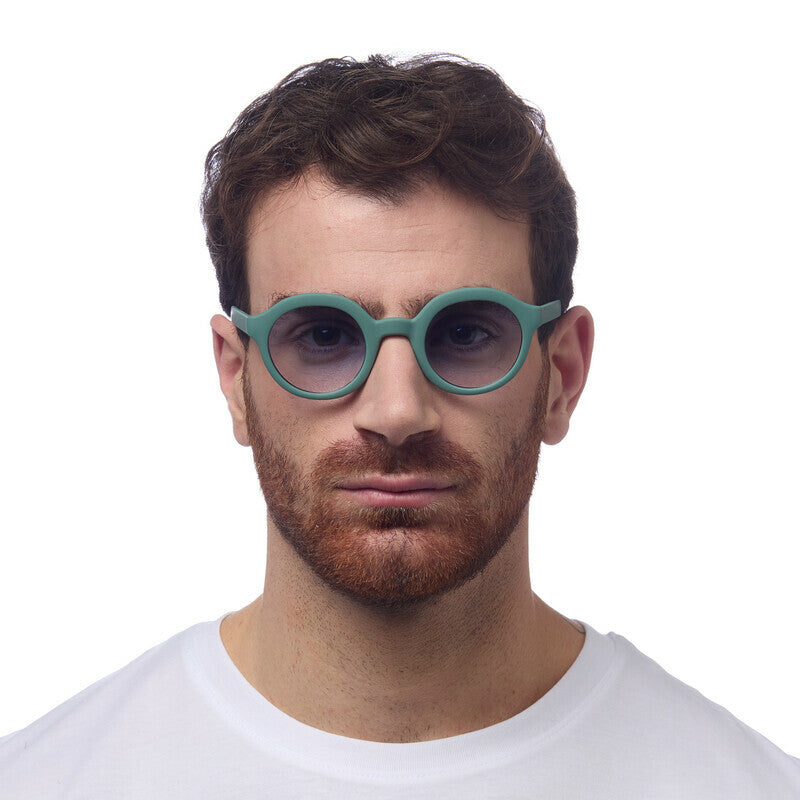 LAURO- GREEN SAGE - BLUE LENS