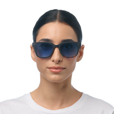 GIOVANNI Black Havana - Blue Lens