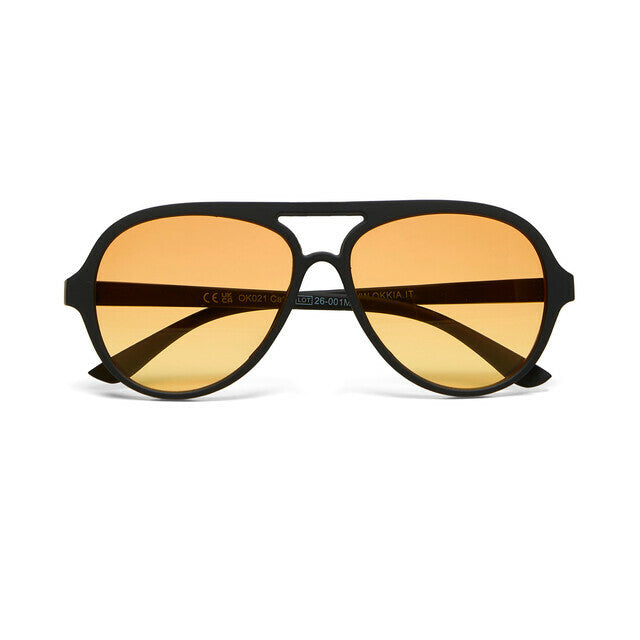 ALESSIO-Black Yellow lens